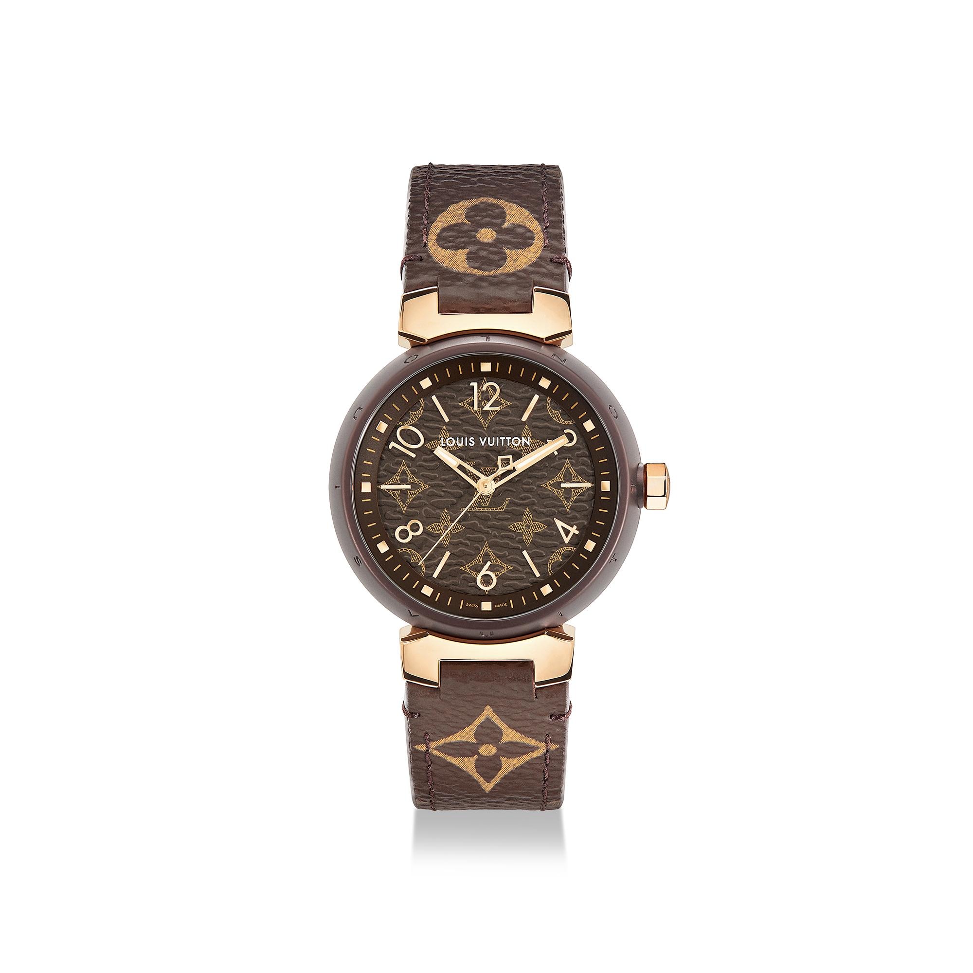 Vuitton watch hot sale